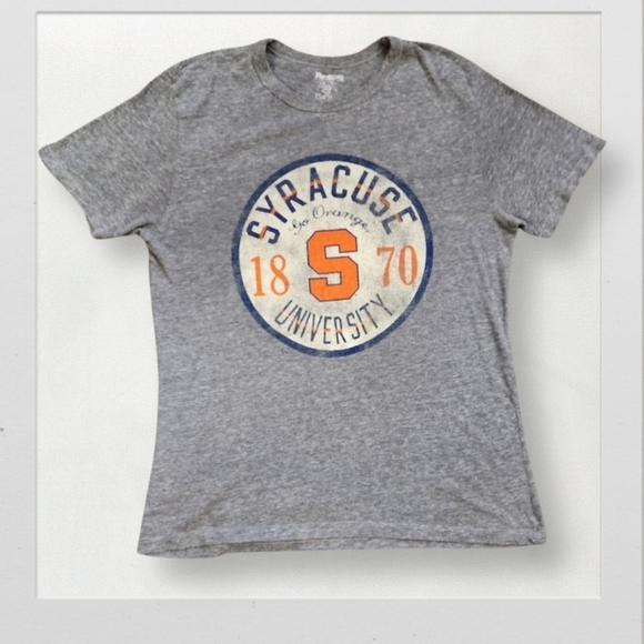 Vintage! Syracuse Orange Grey Tee, Men's -LARGE- - Picture 1 of 5